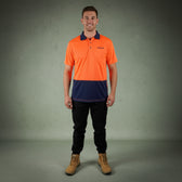 Orange / Navy