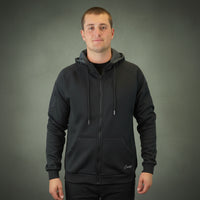 Coopers Waterproof Work Jacket Full Zip - Blizzard Hood C701 (Black) – image 9
