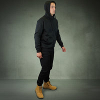 Coopers Waterproof Work Jacket Full Zip - Blizzard Hood C701 (Black) – image 10