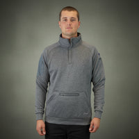 Coopers Waterproof Work Jacket 1/4 Zip - Blizzard Hood C801 (Dark Grey) – full product shot