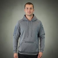 Coopers Waterproof Work Jacket Pullover - Blizzard Hood C901 (Dark Grey) – front view