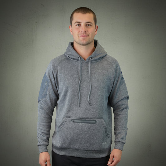 Coopers Waterproof Work Jacket Pullover - Blizzard Hood C901 (Dark Grey) – front view