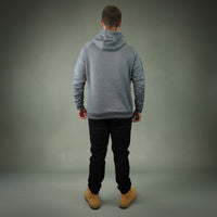 Coopers Waterproof Work Jacket Pullover - Blizzard Hood C901 (Dark Grey) – worn on-site