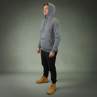 Coopers Waterproof Work Jacket Pullover - Blizzard Hood C901 (Dark Grey) – pocket detail