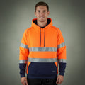 Orange / Navy