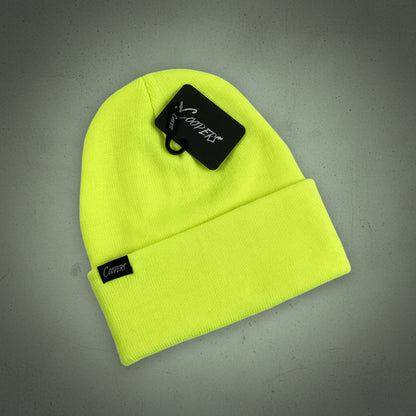 Coopers Hi-Vis Workwear Beanie - Coopers Elite (Orange, Yellow, Navy, Black) – worn on-site