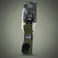 Coopers Stretch Flex+ Workwear Belt - Coopers C401 (Army Green) – front view