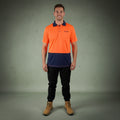 Orange / Navy